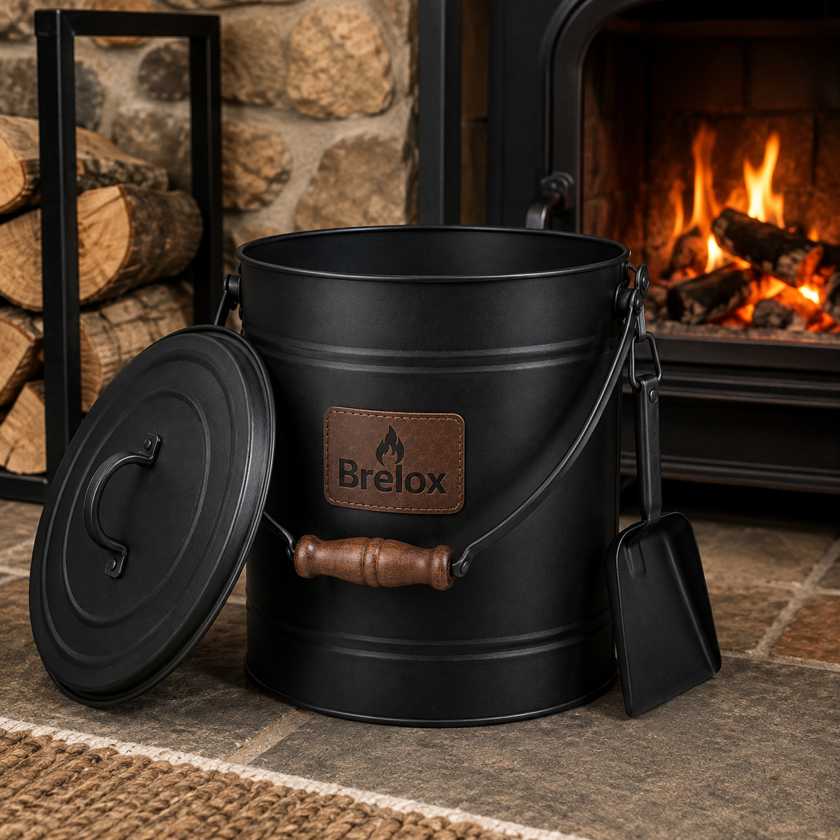 Brelox™ Ash Bucket with Lid